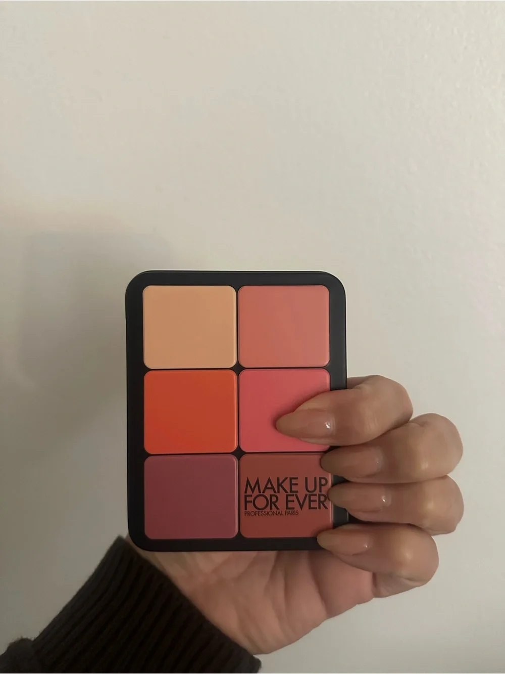 Makeup Forever Lip & Cheek Palette — Reds, Pinks, Coral, Bronze